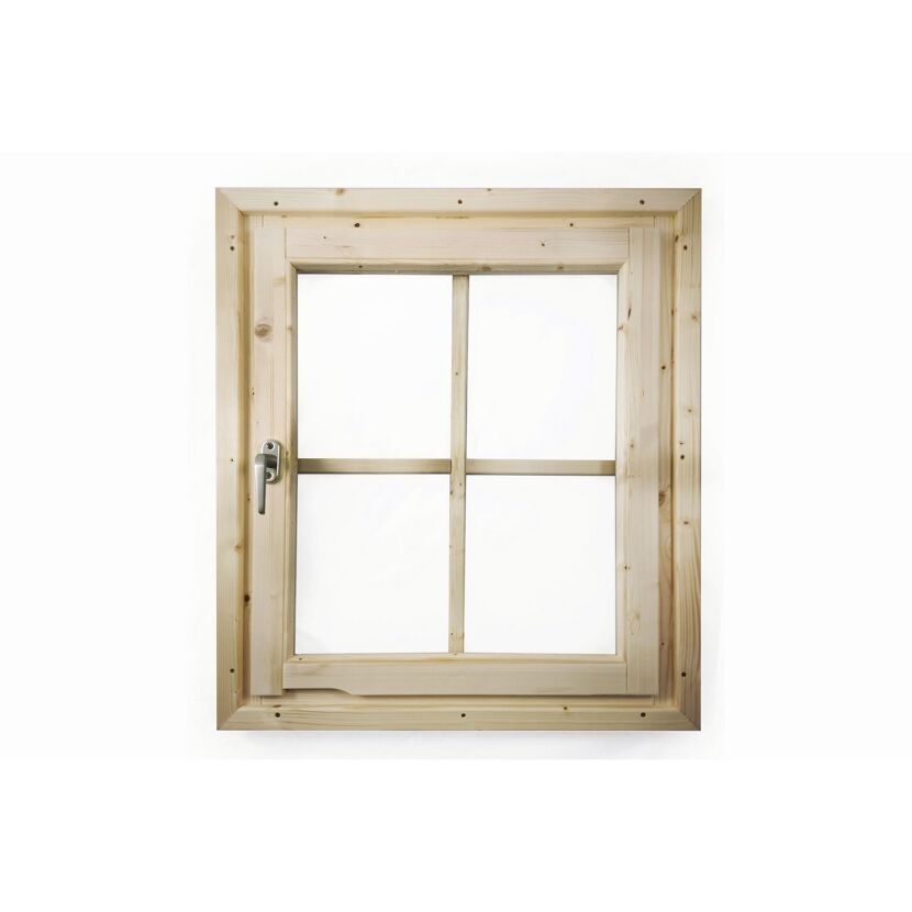 Holzfenster mit Sprossen