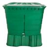 Regentonne 'BASICline' grün 520 l mit Deckel und Hahn 124 x 80 x 93 cm