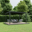 Pergola 'Shade' dunkelgrau 395 x 230 x 290 cm