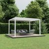 Pergola 'Shade' weiß 395 x 230 x 290 cm