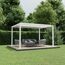 Pergola 'Shade' weiß mit Beleuchtung 395 x 230 x 290 cm