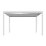 Pergola 'Shade' weiß mit Beleuchtung 395 x 230 x 290 cm