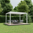 Pergola 'Shade' weiß elektrisch 395,8 x 230 x 290 cm