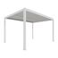 Pergola 'Shade' weiß elektrisch 395,8 x 230 x 290 cm