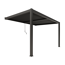 Pergola 'Shade' dunkelgrau 395,8 x 230 x 298,8 cm