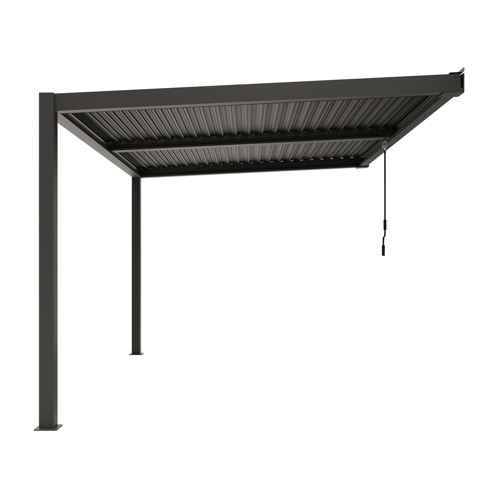 Pergola 'Shade' dunkelgrau 395,8 x 230 x 298,8 cm + product picture