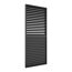 Lamellenwand dunkelgrau 90 x 217,5 cm