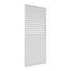 Lamellenwand weiß 90 x 217,5 cm