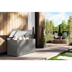 Garten-Aufbewahrungsbox 'Meissa 1' graualuminium 147,5 x 71 x 74,5 cm