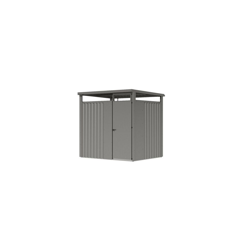 Metallgerätehaus 'Polaris 1,5' graualuminium 226 x 218 x 166 cm