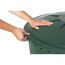 Regentonne 'Basic-Line' tannengrün 210 l mit Hahn