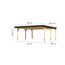 Doppelcarport 'Elmo 1' Leimholz naturbelassen 558 x 246,5 x 576,5 cm