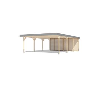 Rückwand für Doppelcarport 528 x 229 x 1,8 cm
