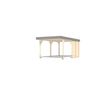 Seitenwand für Carport 225 x 218 x 1,8 cm