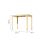 Pavillon 'Mingo halb' Fichtenholz naturbelassen 320 x 239 x 160 cm