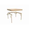 Pavillon 'Mingo halb' Fichtenholz naturbelassen 320 x 239 x 160 cm