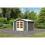Gartenhaus-Set 'Mana' terragrau 272 x 209 x 282 cm