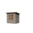Gartenhütte aus Holz mit Doppeltür