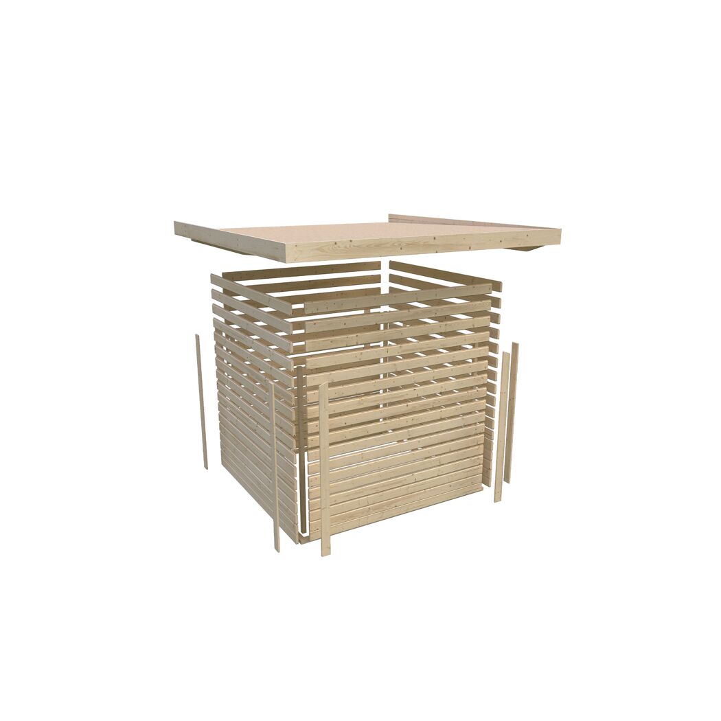Gartenhütte aus Holz, zerlegt