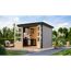 Gartenhaus mit Werkbank und Werkzeug