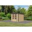 Gartenhaus aus Holz mit Doppeltür