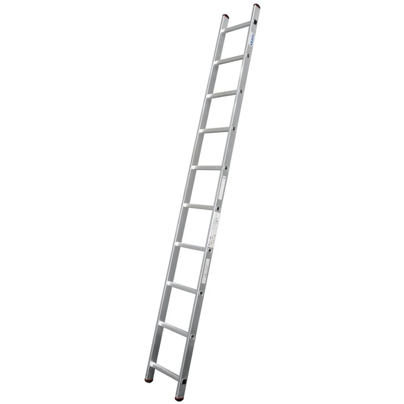 Alu-Anlegeleiter mit 10 Sprossen