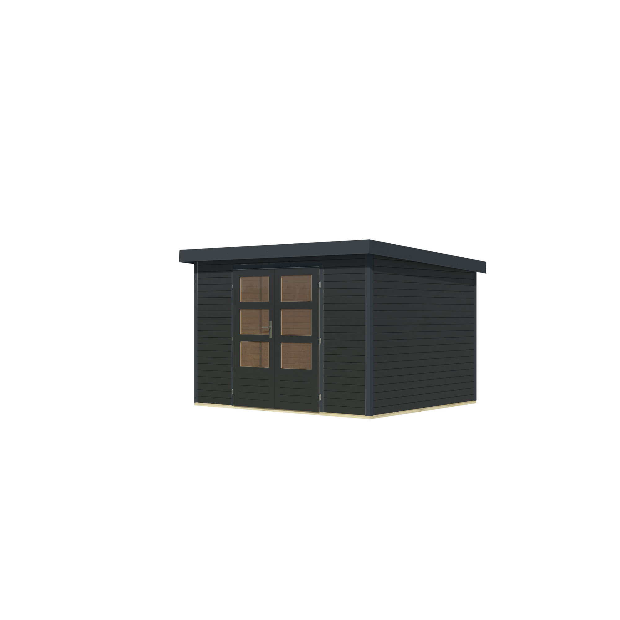 Schwarzer Gartenhütte GH Komet 5C
