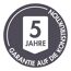 5 Jahre Garantie