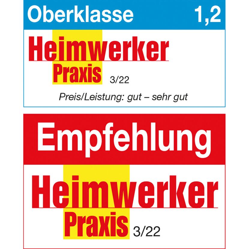 Heimwerker Praxis: Note 1,2, Empfehlung