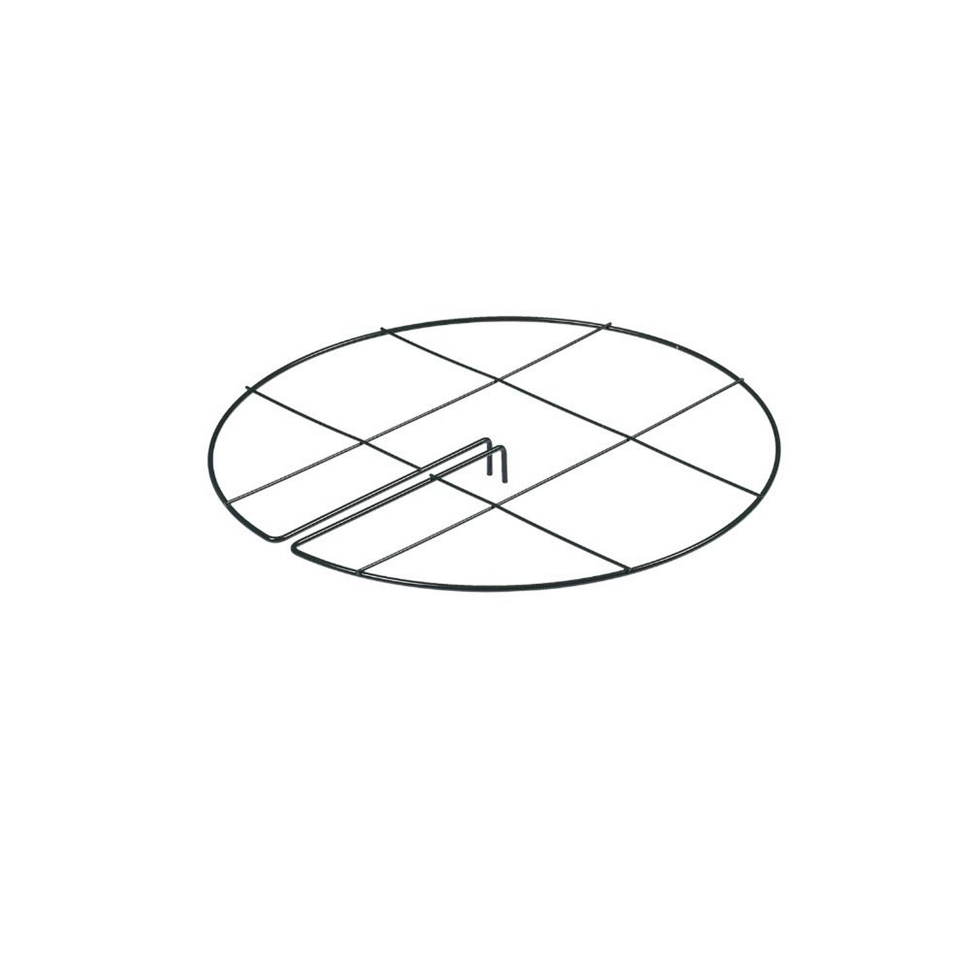 Rundes schwarzes Gitter