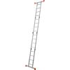 Gelenkleiter mit 4 x 3 Sprossen