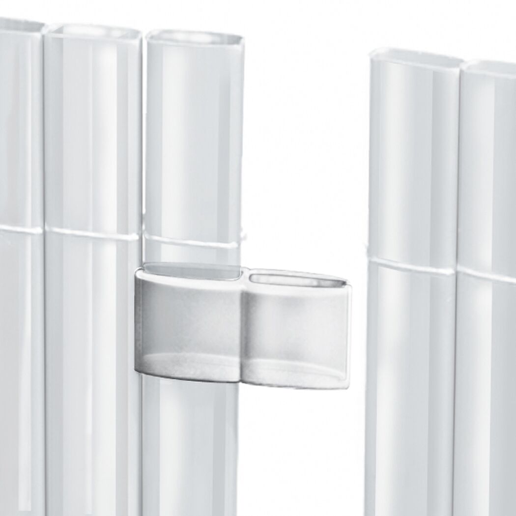 Kunststoffverbinder transparent