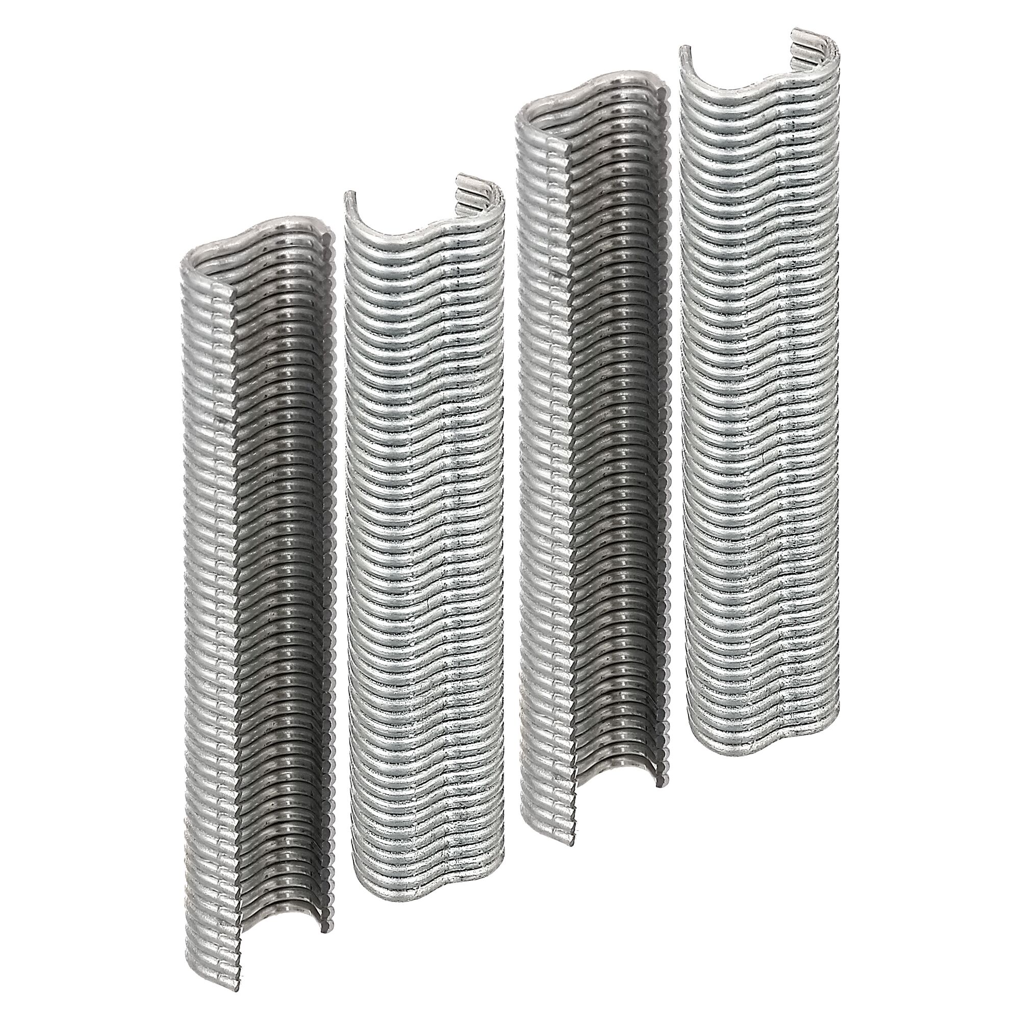 Drei Rollen verzinkte Drahtklammern