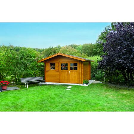 2. Bild von Blockbohlenhaus 'Kempten' Größe 1