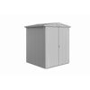 Gerätehaus Biohort 'Europa 2' Silber metallic