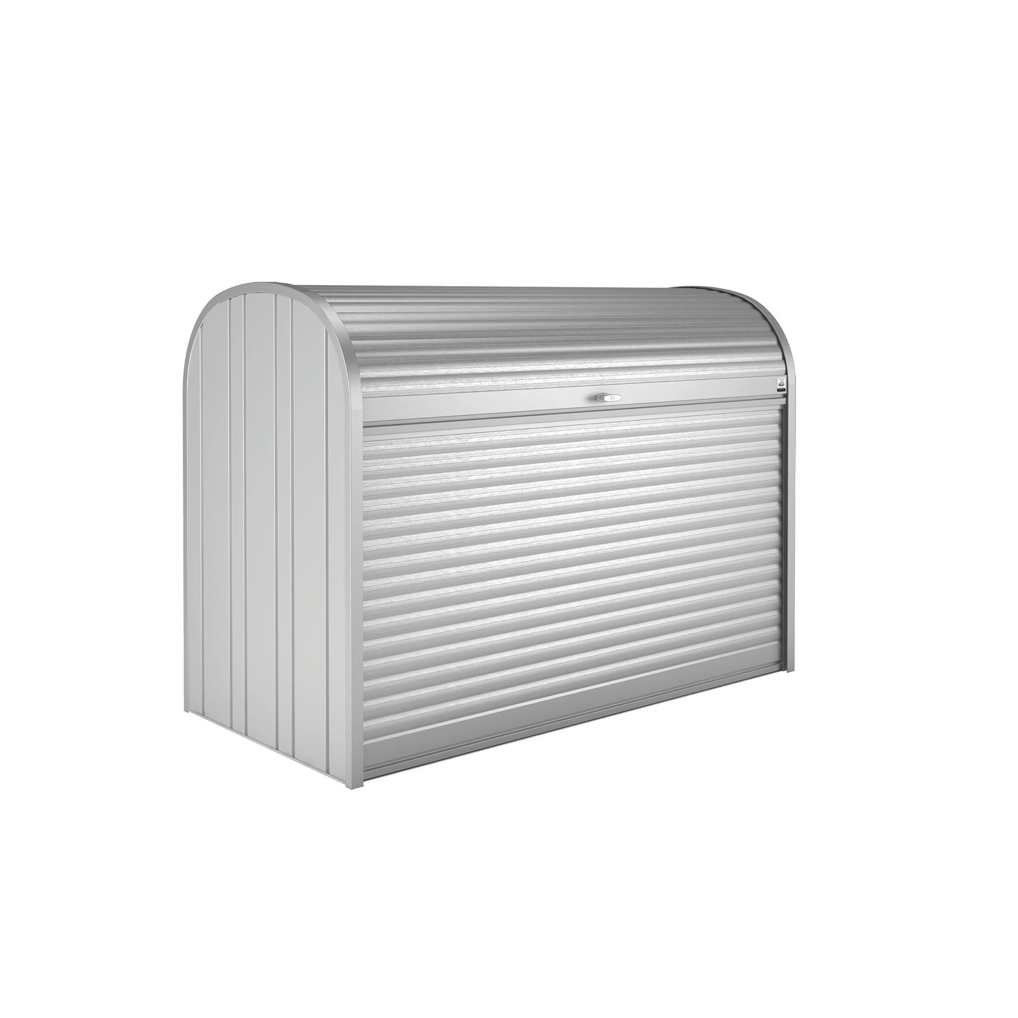 Metallschrank mit Rolltür