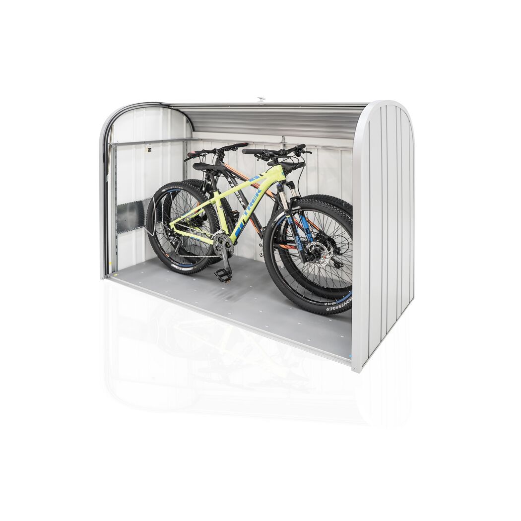 Fahrradgarage mit zwei Fahrrädern