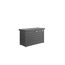 Gartenbox 'FreizeitBox 100' Stahl dunkelgrau 101 x 61 x 46 cm