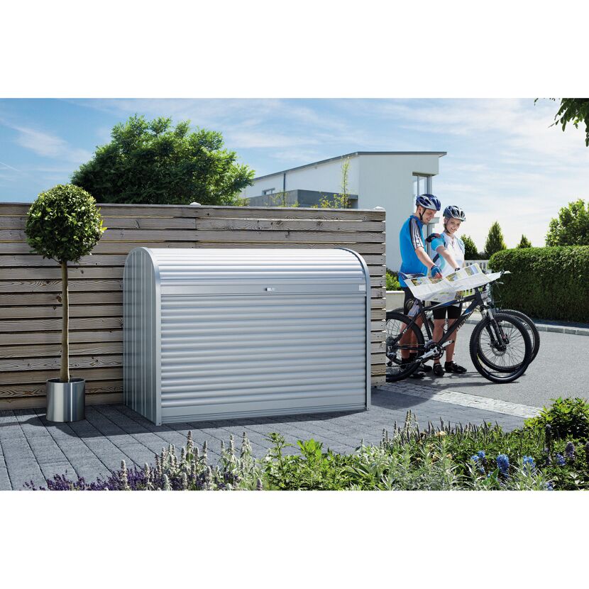 Metallschrank mit Rolltor