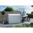 Garten- und Mülltonnenbox 'StoreMax 160' silber-metallic