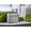 Metall-Geräteschrank silber