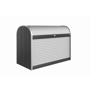 Garten- und Mülltonnenbox 'StoreMax' dunkelgrau metallic 190 x 97 cm
