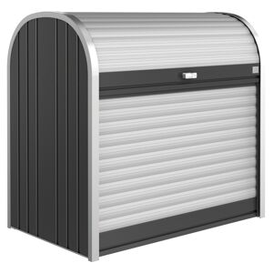 Garten- und Mülltonnenbox 'StoreMax' dunkelgrau metallic 117 x 73 cm