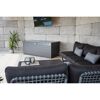 Gartenbox 'FreizeitBox 180' Stahl dunkelgrau 181 x 71 x 79 cm