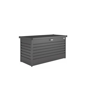 Aufbewahrungsbox 'FreizeitBox 130' dunkelgrau metallic 134 x 62 x 71 cm