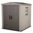 Gerätehaus Factor 6x6 in Beige und Braun