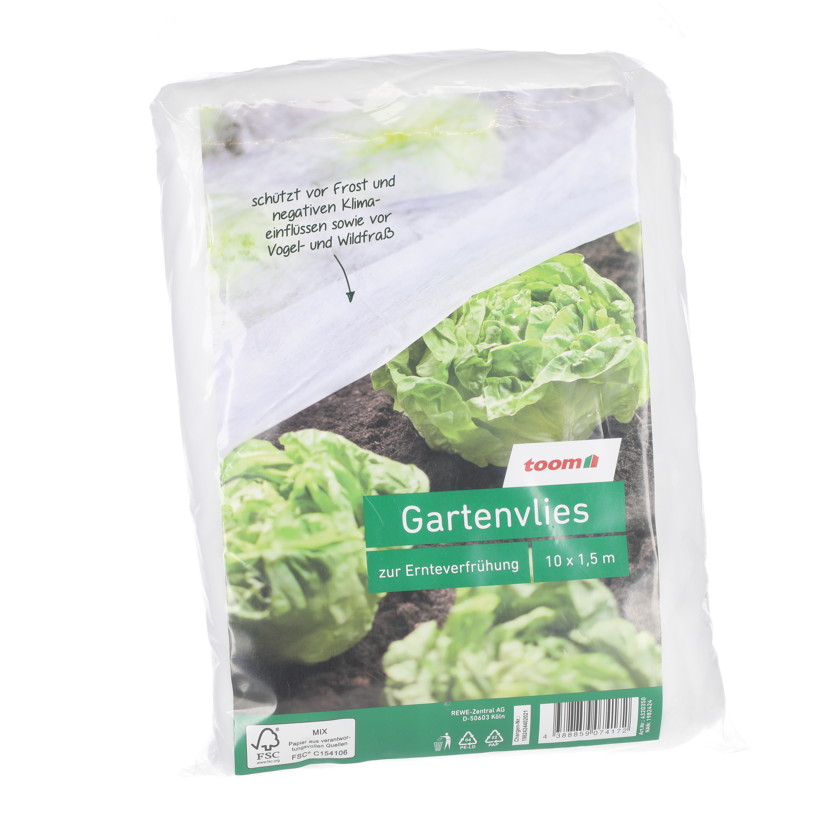 Gartenvlies in Verpackung