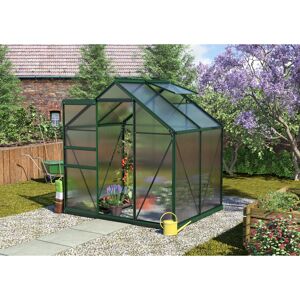 Gewächshaus 'Calypso 3000' smaragd HKP 4 mm