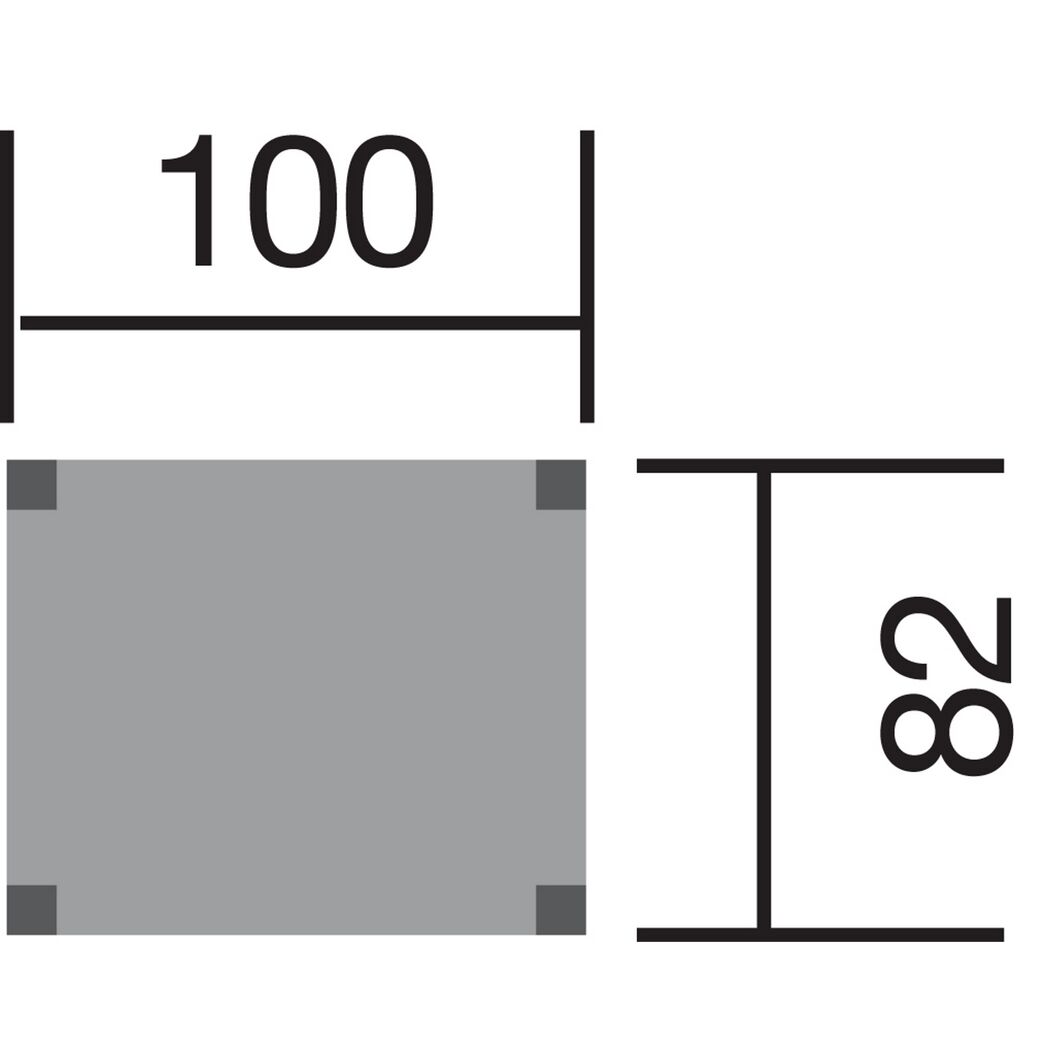 Spielturm Maße: 100 x 82 cm