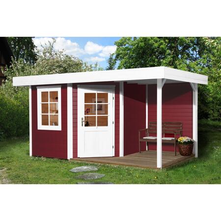 2. Bild von Gartenhaus '213 A' 456 x 298 cm, rot